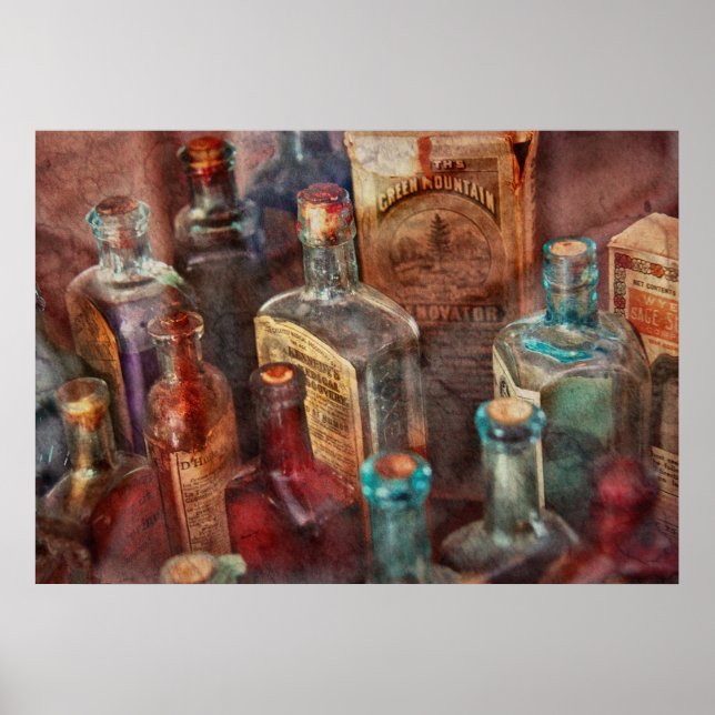 Apothecary - A Series of flaskor Poster (Framsidan)