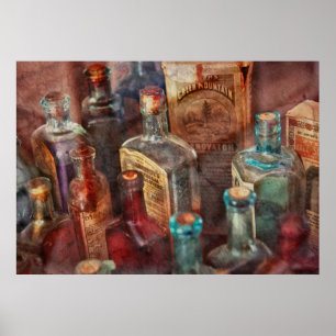 Apothecary - en serie av flaskor poster