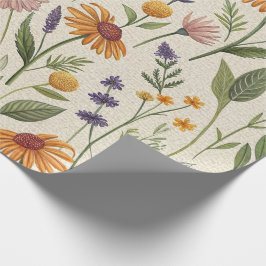 Apothecary Field Herb Meadow Wrap Presentpapper