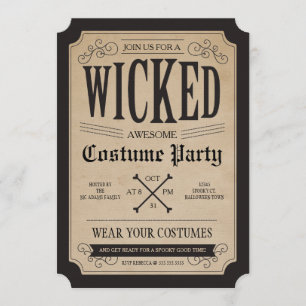 Apothecary Halloween fest Inbjudan
