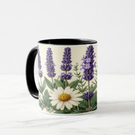 Apothecary Herbs Mug - Vintage Botanical Medicine  Mugg