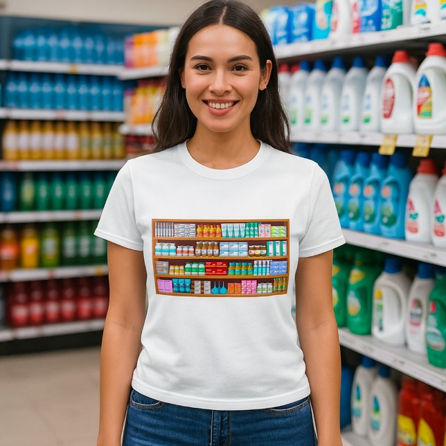 Apothecary Medicine Bottles and Supplies Pharmacy T Shirt (Skapare uppladdad)