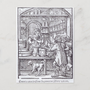 Apothecary, offentliggjord av Hartman Schopper Vykort