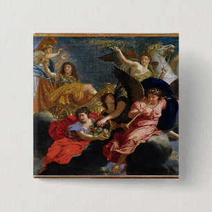 Apotheosis av kungen Louis XIV av frankriken Knapp