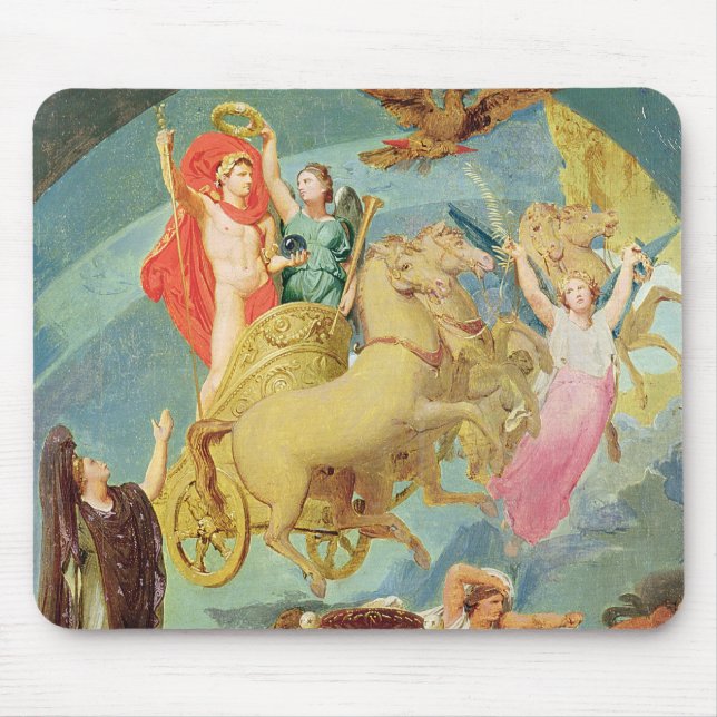 Apotheosis av Napoleon mig 1853 Musmatta (Framsidan)