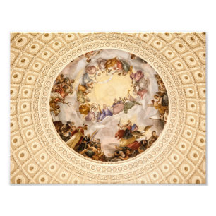 Apotheosis av Washington Fototryck