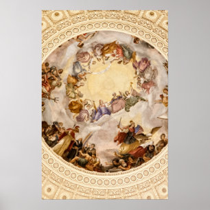 Apotheosis av Washington Poster