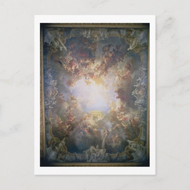 Apotheosisen av Hercules, från taket av Th Vykort (Framsida)