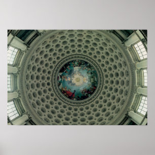 Apotheosisen av St. Genevieve Poster