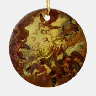 Apotheosisen av St Stephen Julgransprydnad Keramik