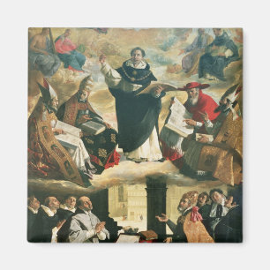 Apotheosisen av St Thomas Aquinas, 1631 Magnet