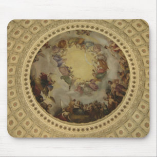 Apotheosisen av Washington - Rotunda huvudstad Musmatta