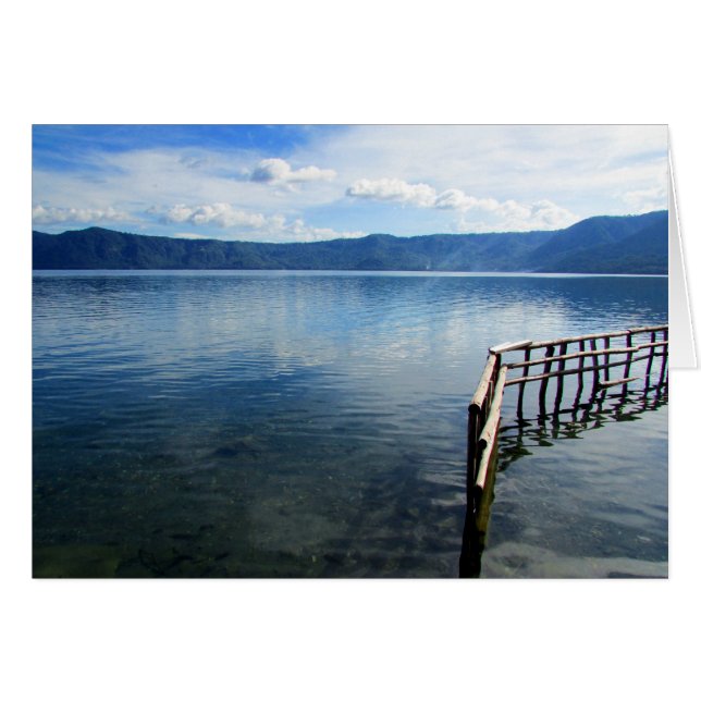 apoyo vatten hälsningskort (Framsidan Horizontal)