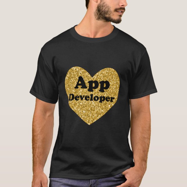 App Developer Shirts App Developer for Women T Shirt (Framsida)