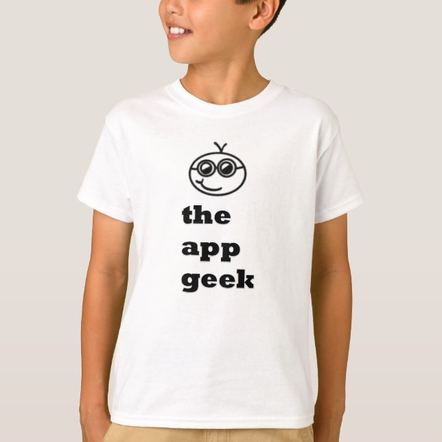 App-Geekskjortan Tee Shirt (Framsida)
