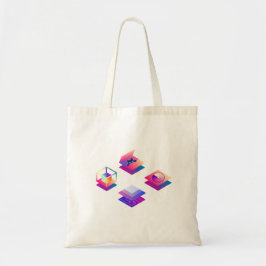 App Infra Tote Bag Tygkasse