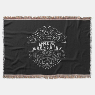 Appalachia Moonshine-etikett Filt
