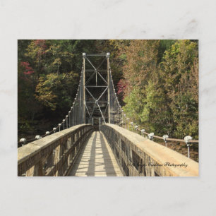 Appalachia Powerhouse Bridge i Reliance,Tennessee Vykort