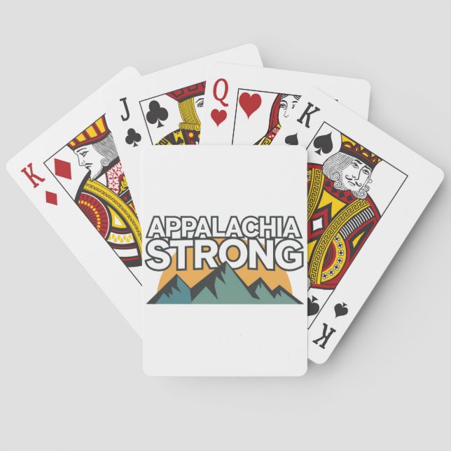 Appalachia Strong Casinokort (Baksidan)