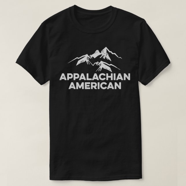 Appalachian American TShirt 1 T Shirt (Design framsida)