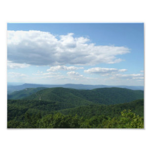 Appalachian bergfototryck fototryck