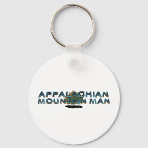 Appalachian bergman för UTSLAGSPLATS Nyckelring
