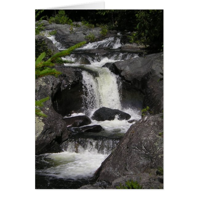 Appalachian Falls Hälsningskort (Framsidan)