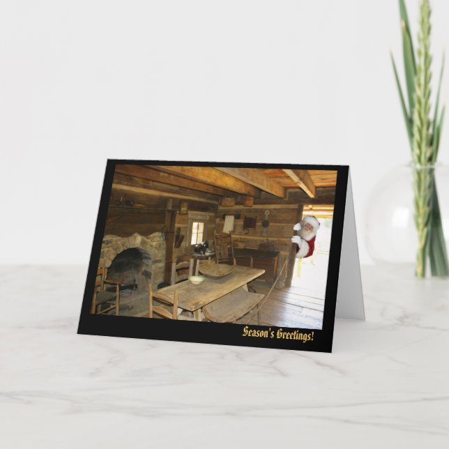 Appalachian jul i kök helgkort (Framsida)