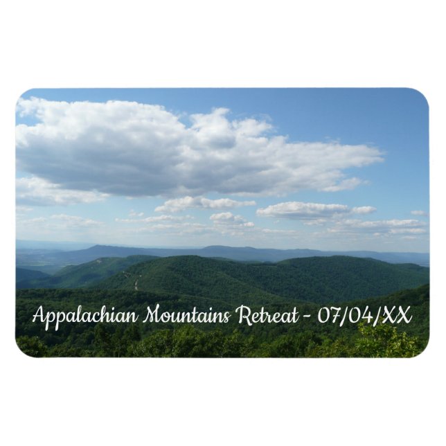 Appalachian Mountains I Shenandoah Magnet (Horisontell)