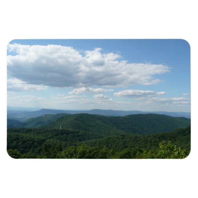 Appalachian Mountains I Shenandoah Magnet (Horisontell)