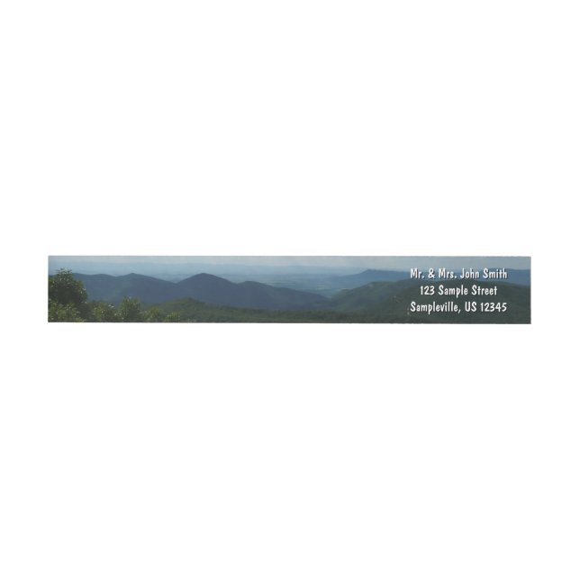 Appalachian Mountains II Shenandoah Etikettband (Individual)