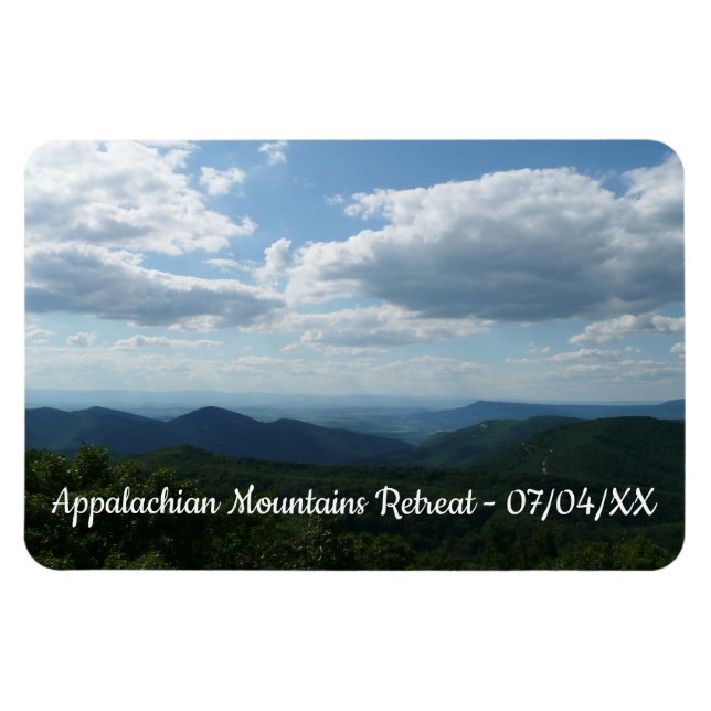 Appalachian Mountains II Shenandoah Magnet (Horisontell)
