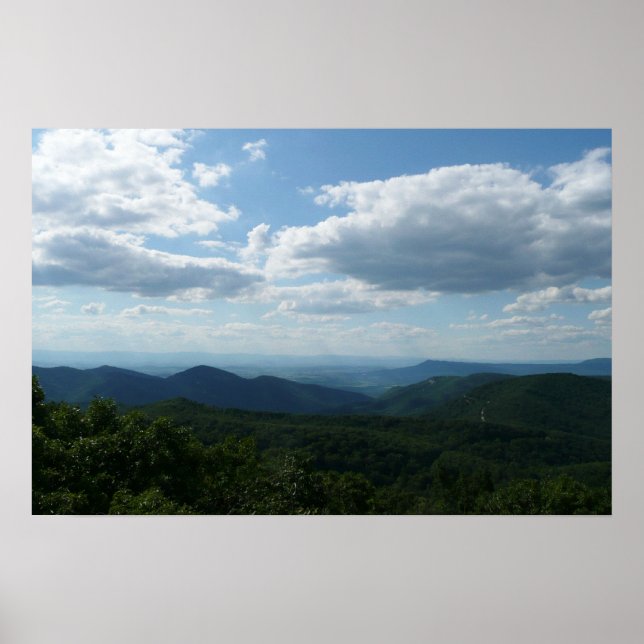 Appalachian Mountains II Shenandoah Poster (Framsidan)