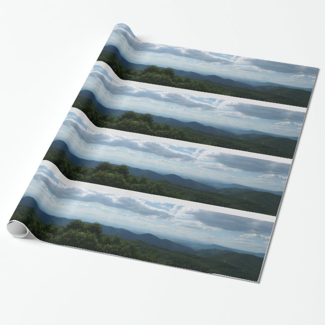 Appalachian Mountains II Shenandoah Presentpapper (Utrullad)