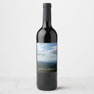Appalachian Mountains II Shenandoah Vinflaska Etikett