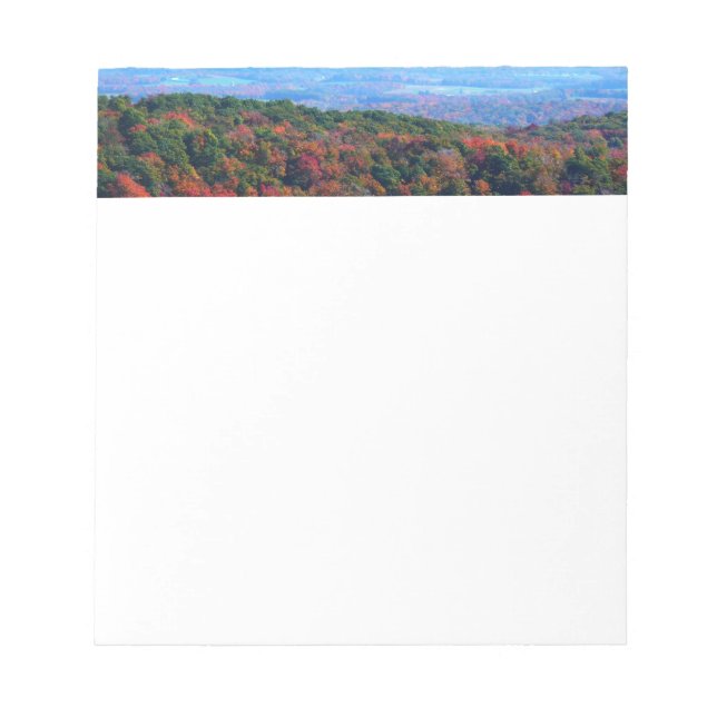 Appalachian Mountains på hösten Anteckningsblock (Framsida)