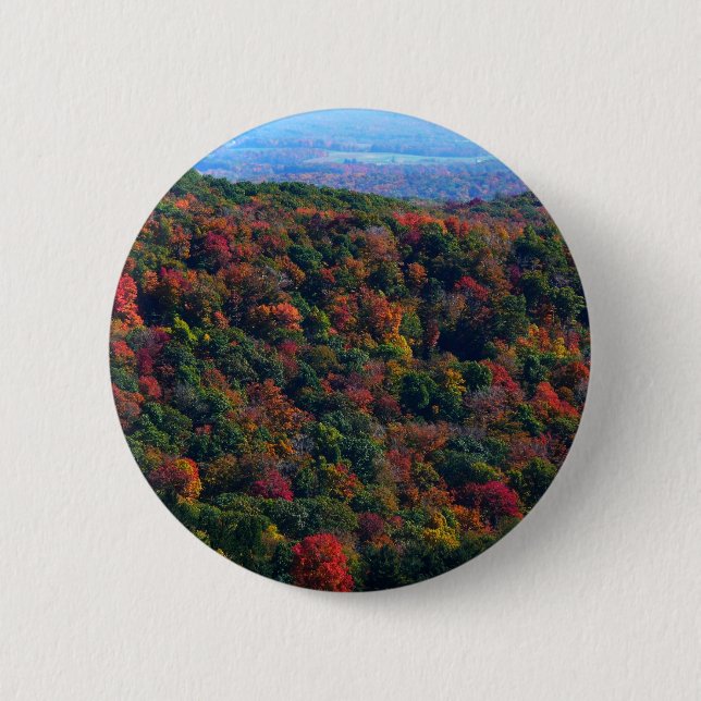 Appalachian Mountains på hösten Knapp (Framsida)