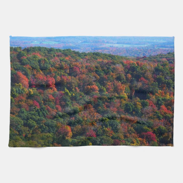 Appalachian Mountains på hösten Kökshandduk (Horisontell)