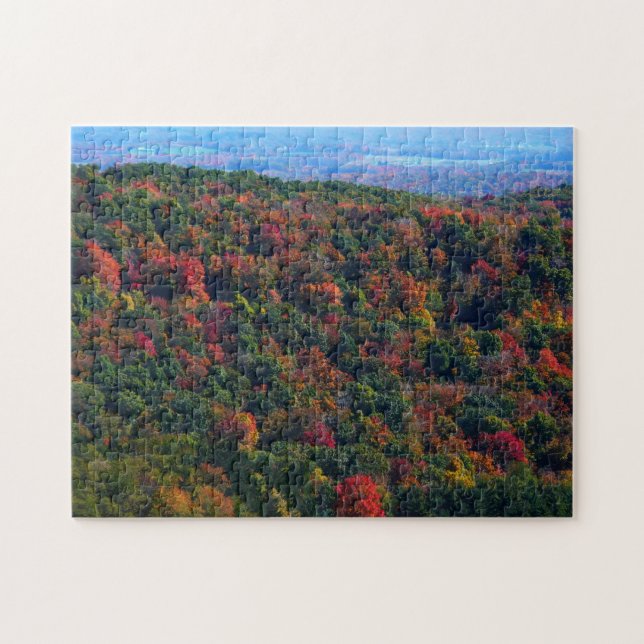 Appalachian Mountains på hösten Pussel (Horisontell)
