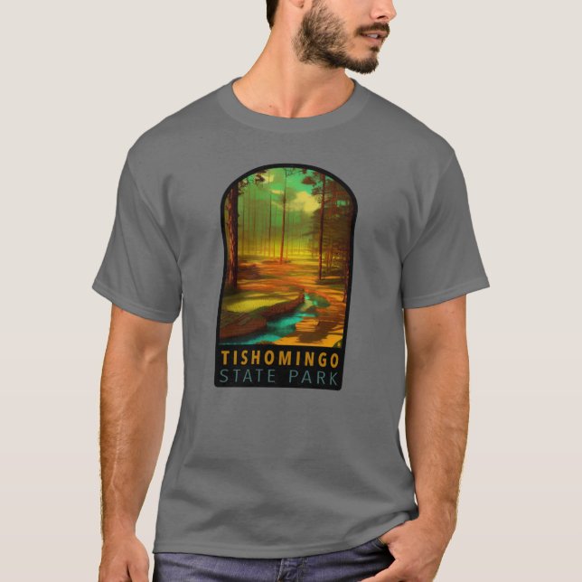 Appalachian Mountains Tishomingo State Park Missis T Shirt (Framsida)