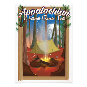 Appalachian National Scenia Trail Fototryck