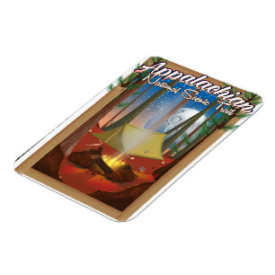 Appalachian National Scenia Trail Magnet