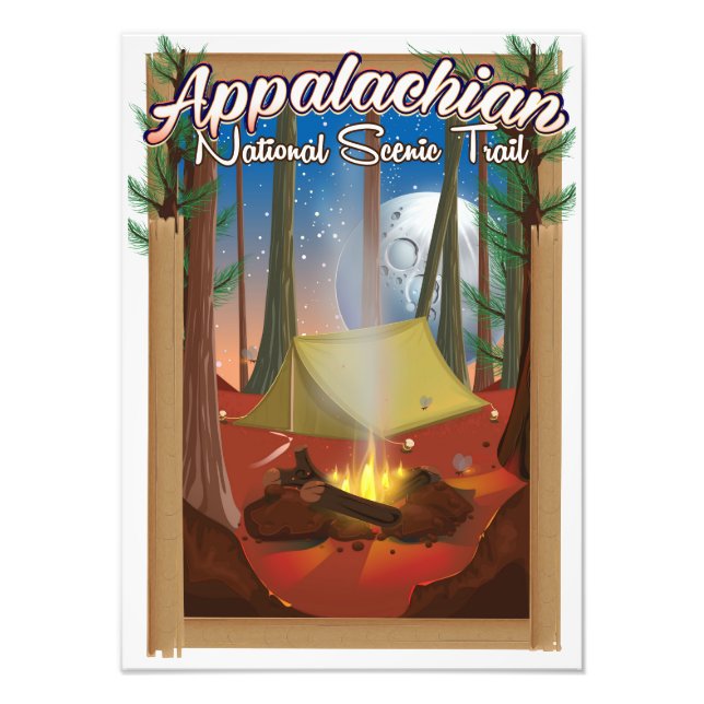 Appalachian National Scenic Trail Fototryck (Framsidan)
