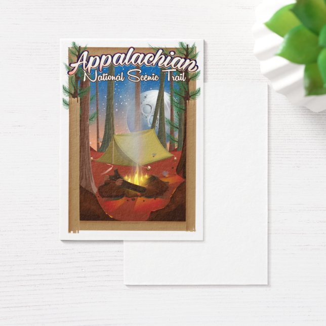 Appalachian National Scenic Trail Visitkort (Skivbord)