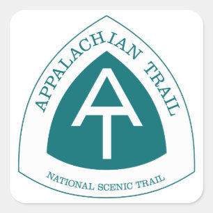 Appalachian slinga fyrkantigt klistermärke