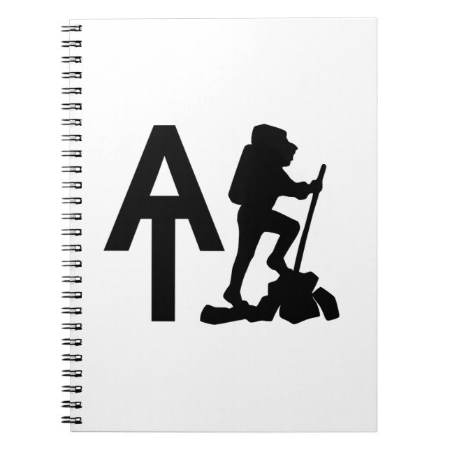 Appalachian Trail - AT - Bucket List Hike Anteckningsbok (Framsidan)