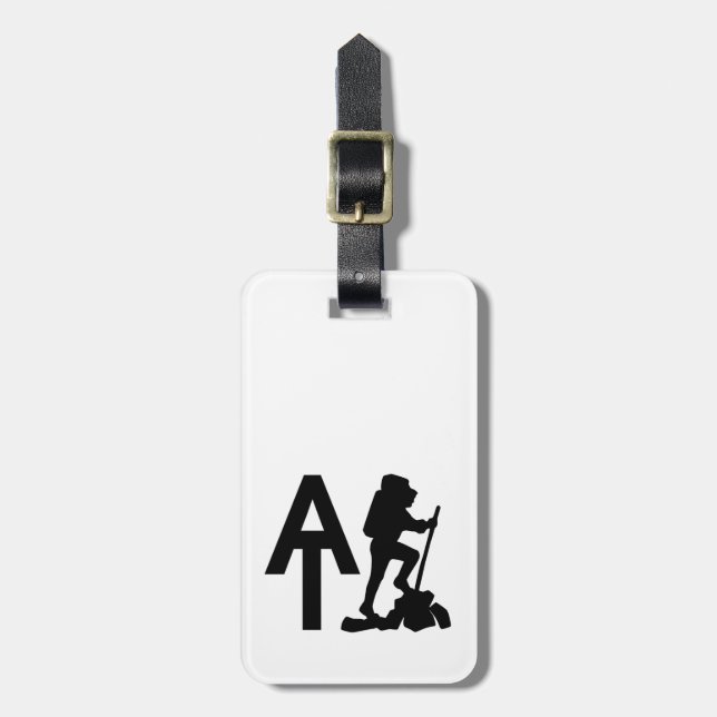 Appalachian Trail - AT - Bucket List Hike Bagagebricka (Vertikal Framsida)