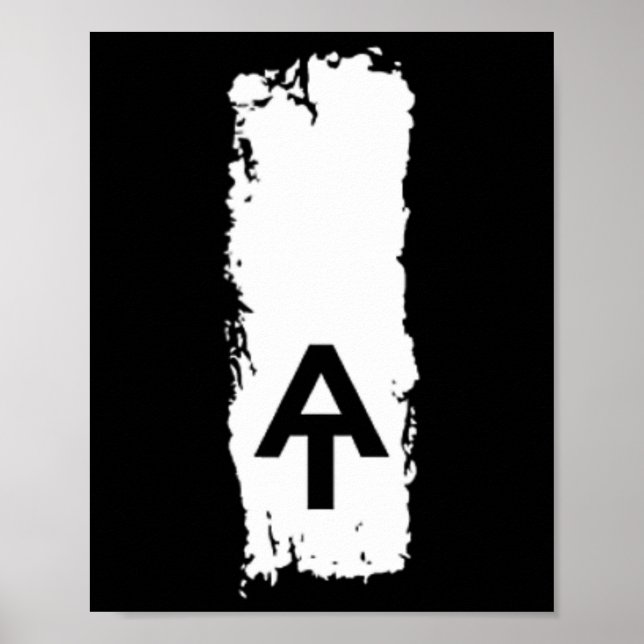 Appalachian Trail Blaze Pocket Patch  Poster (Framsidan)