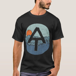 Appalachian Trail Exdoor Scene Hiking T Shirt