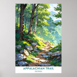 Appalachian Trail, Georgien Poster